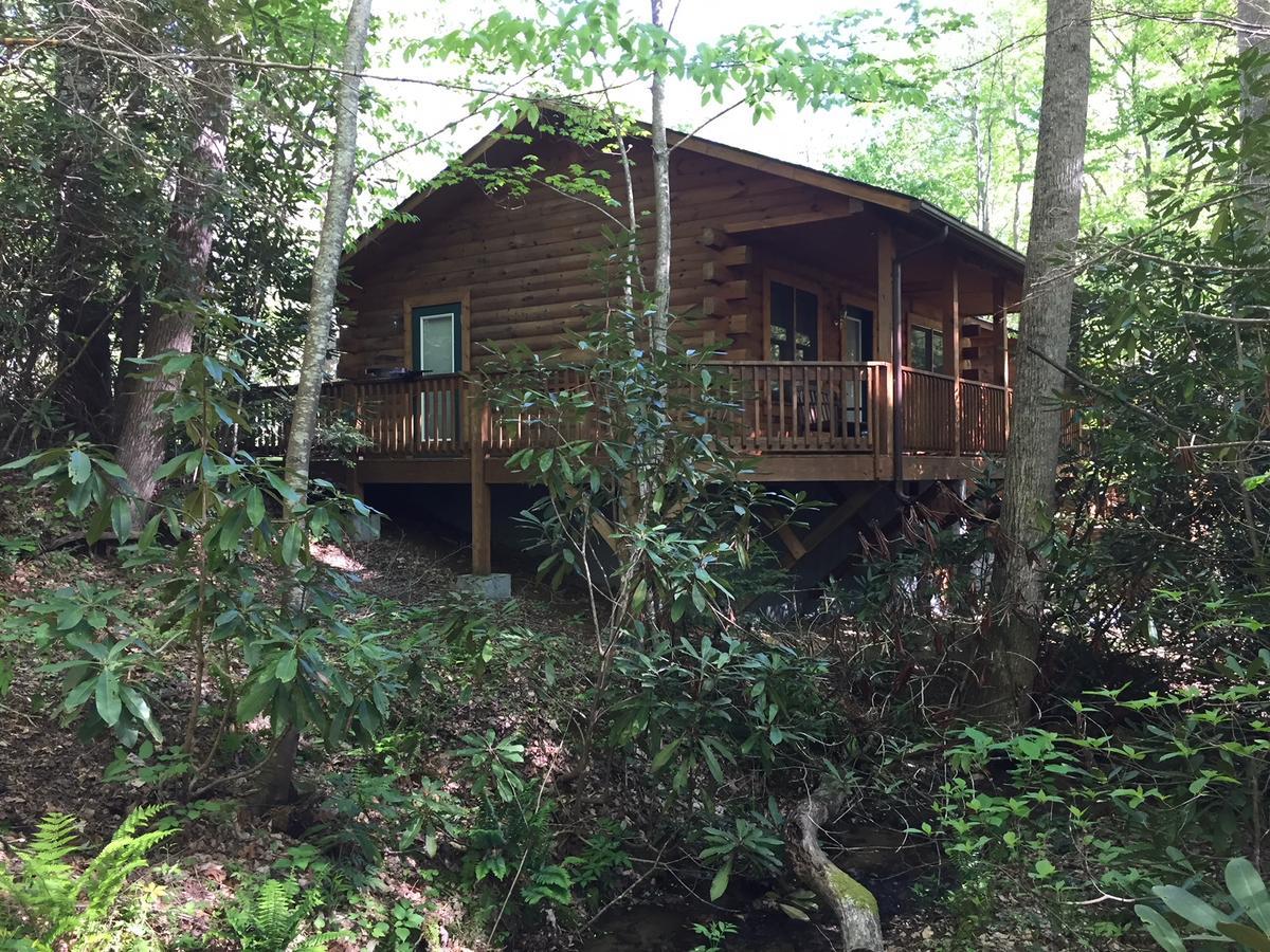 Misty Creek Log Cabins Maggie Valley Luaran gambar