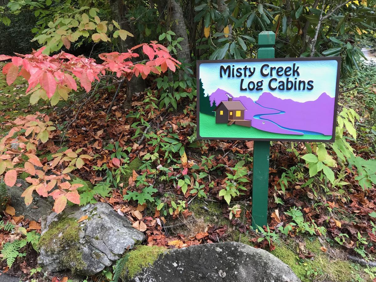 Misty Creek Log Cabins Maggie Valley Luaran gambar