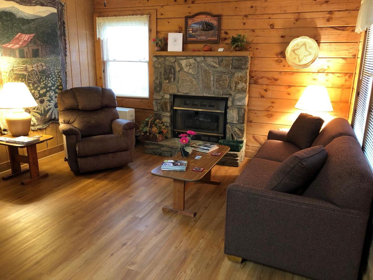 Misty Creek Log Cabins Maggie Valley Luaran gambar