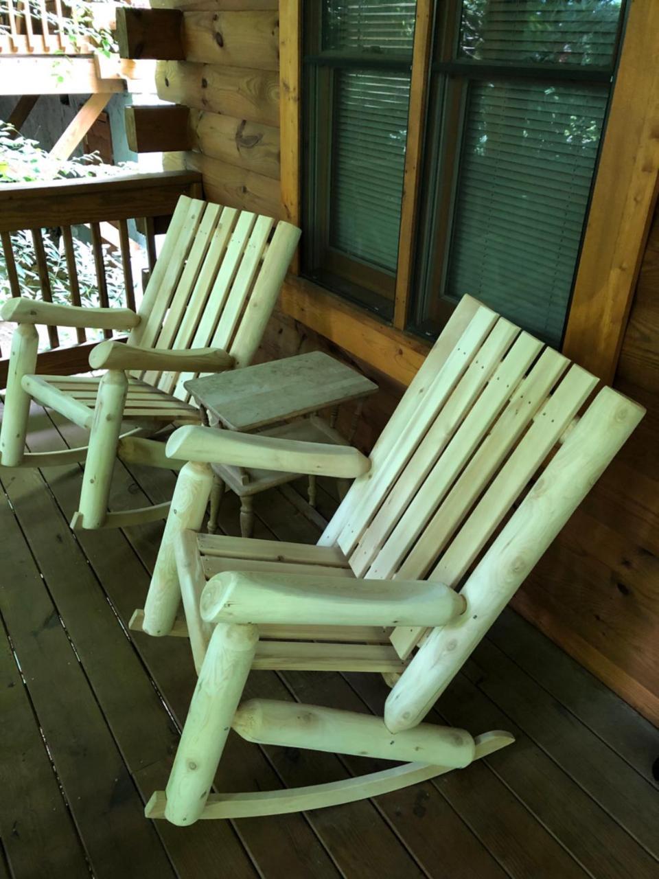 Misty Creek Log Cabins Maggie Valley Luaran gambar